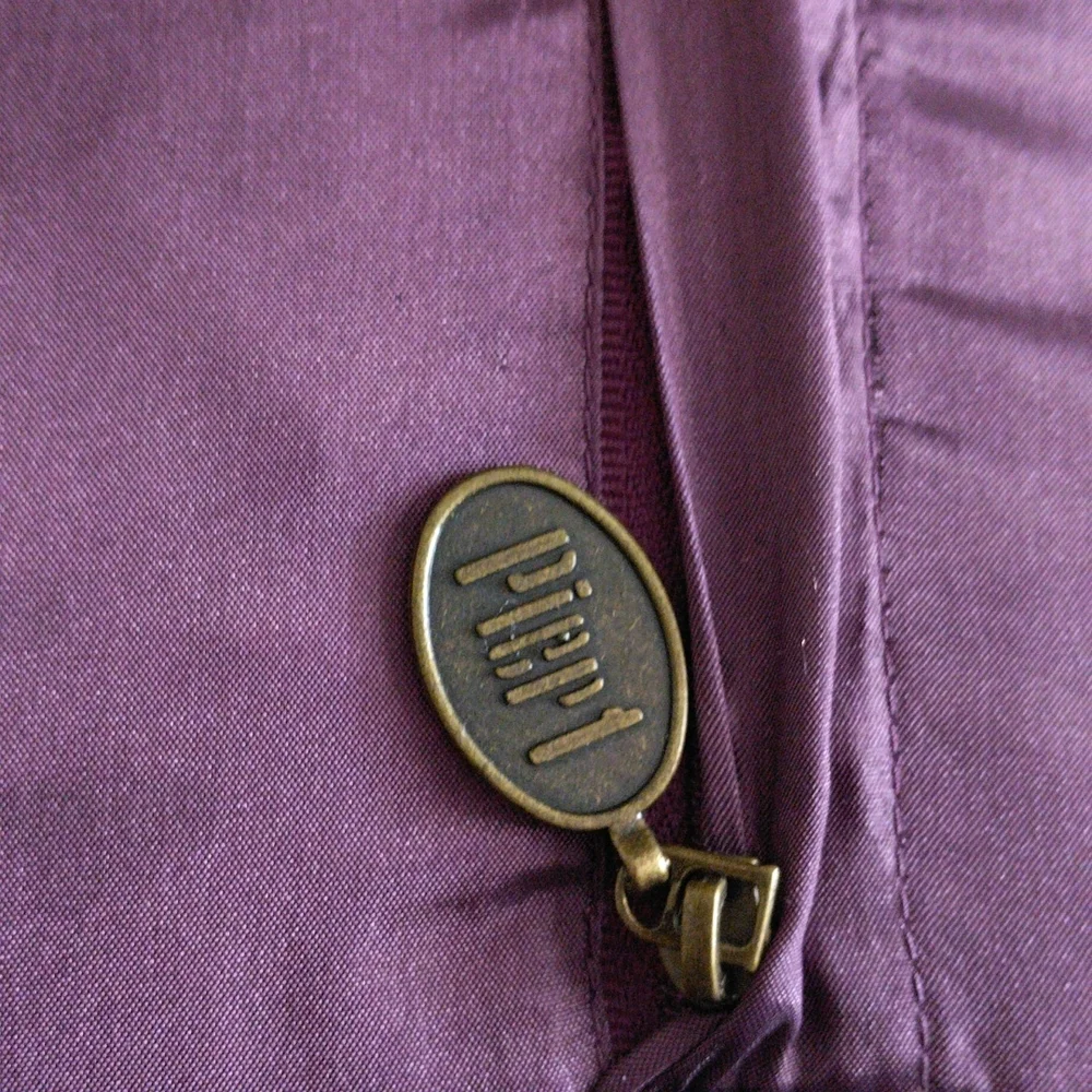 Pier 1 Imports 13x18 Purple Ruffle Rectangle Zip Case Decor Pillow Set